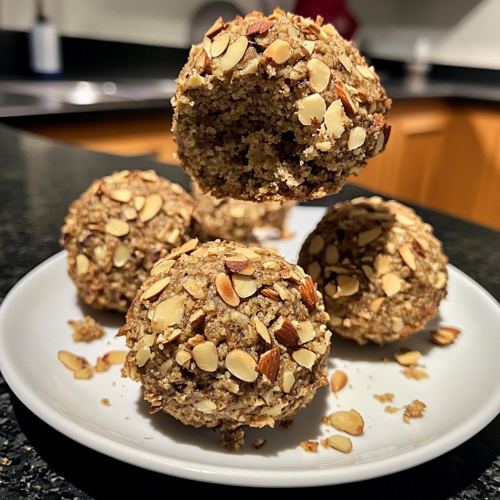 Protein Bällchen mit Mandelmehl
