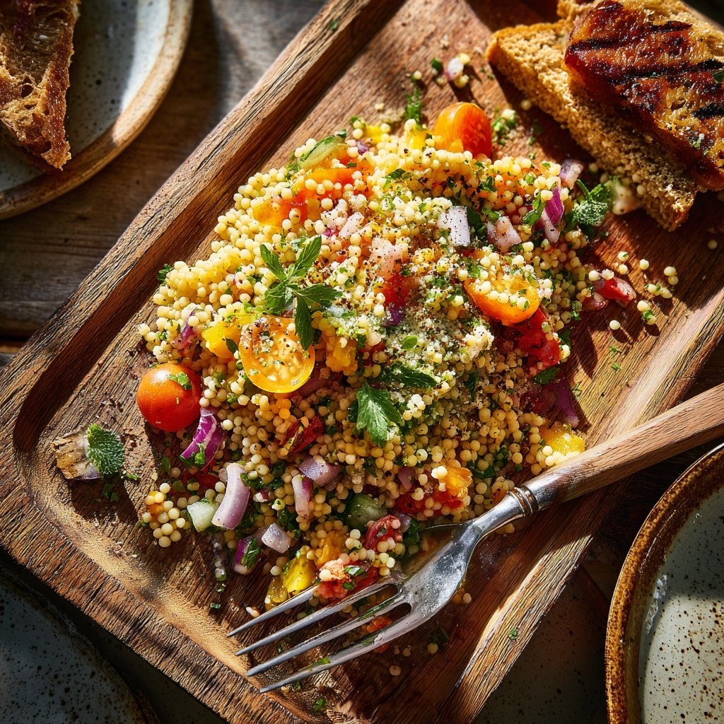 Grill Beilagen Mit Couscous Salat