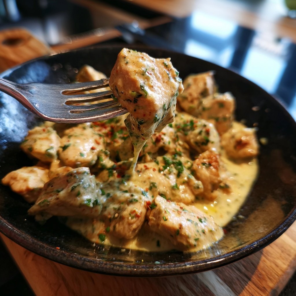 Hähnchen Geschnetzeltes Leicht