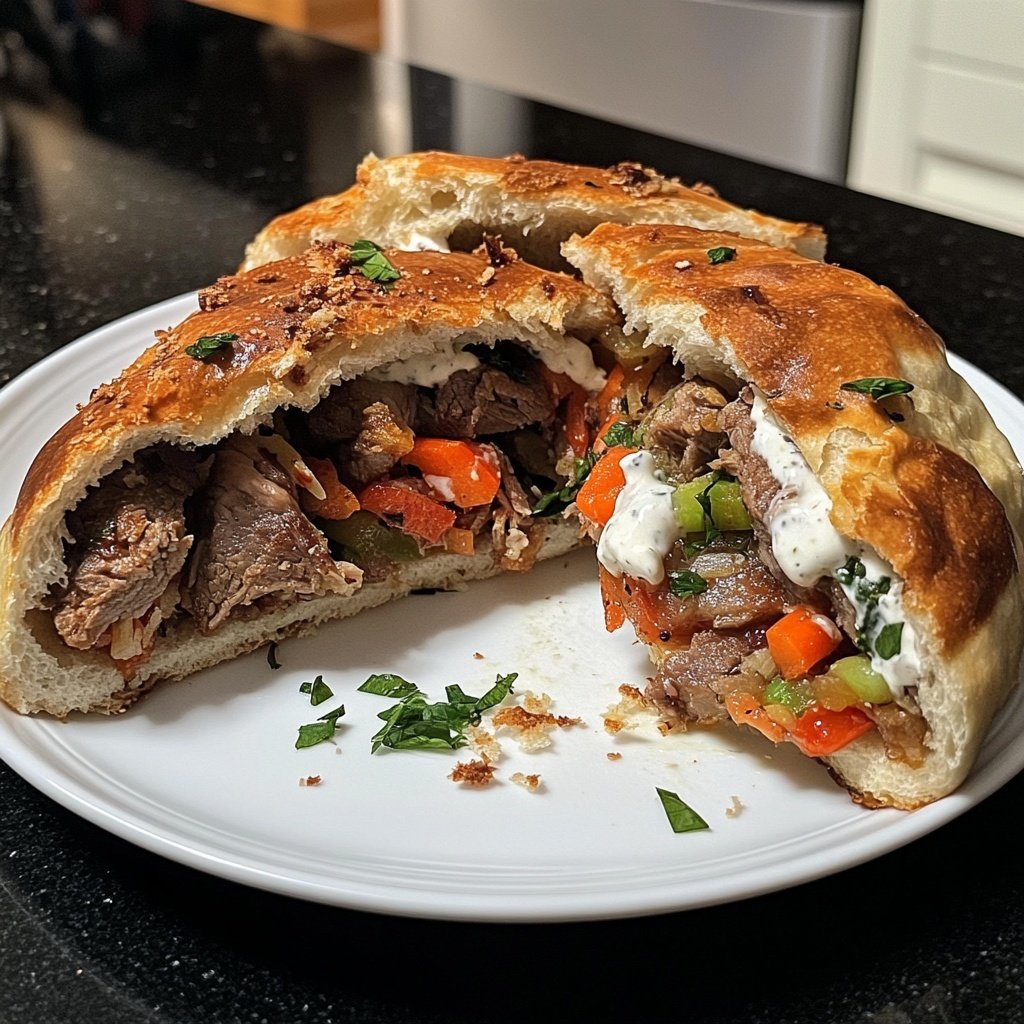 Döner im Fladenbrot