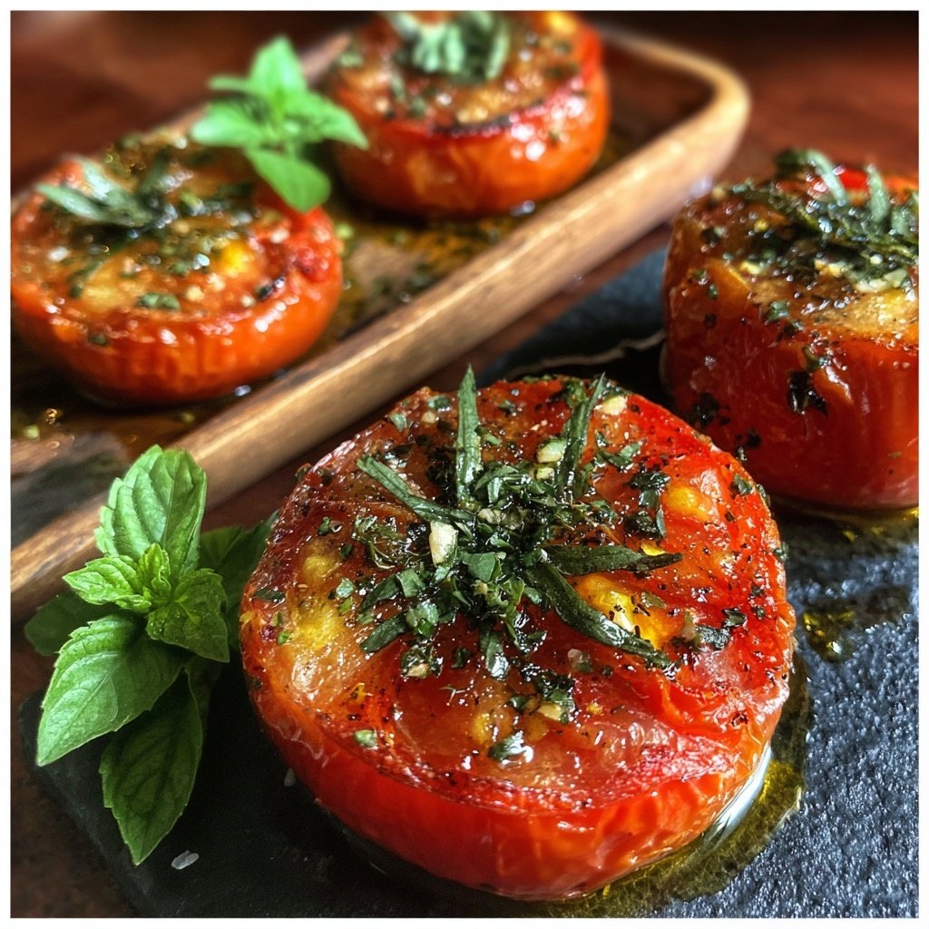 Gegrillte Tomaten Mit Kräutern