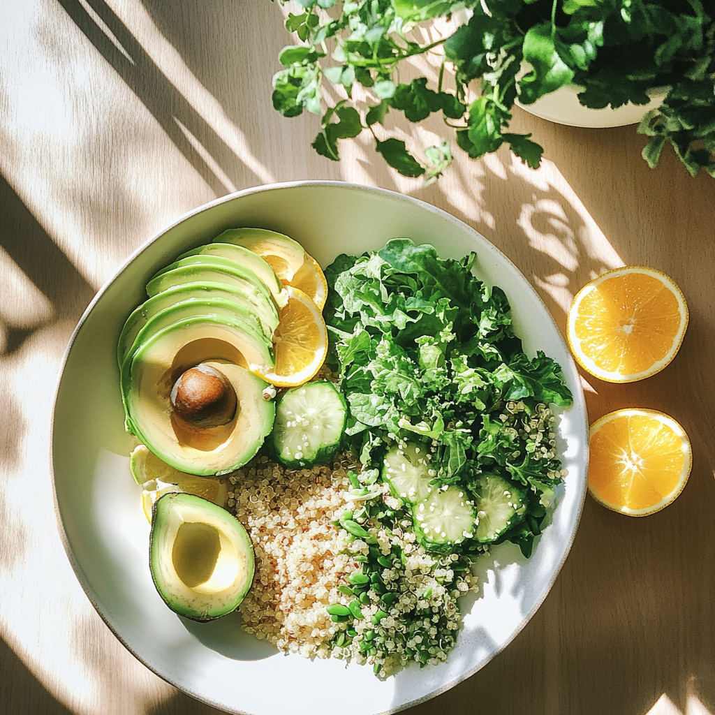 Einfache gesunde Lebensmittel-Inspiration