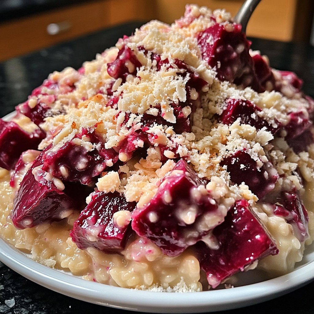 Risotto mit Roter Bete