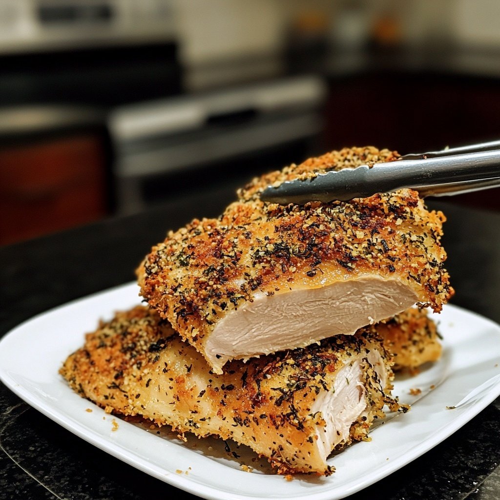 Hähnchenbrust aus der Heißluftfritteuse