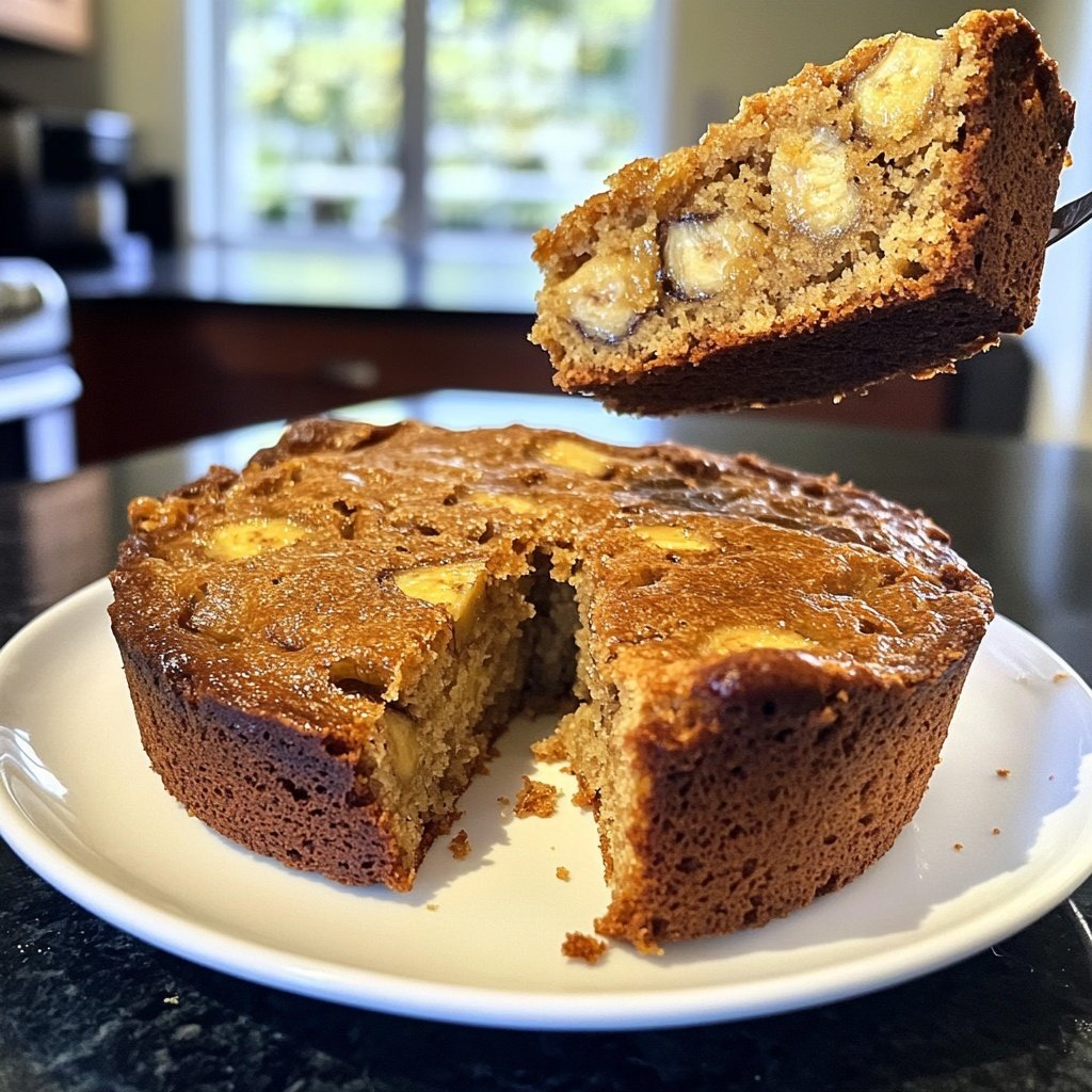 Bananenbrot ohne Butter