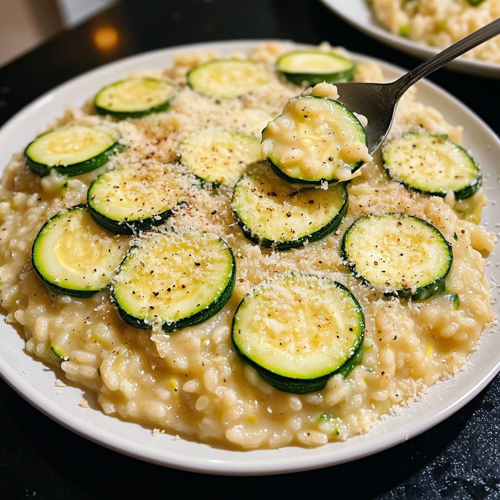 Risotto mit Zucchini