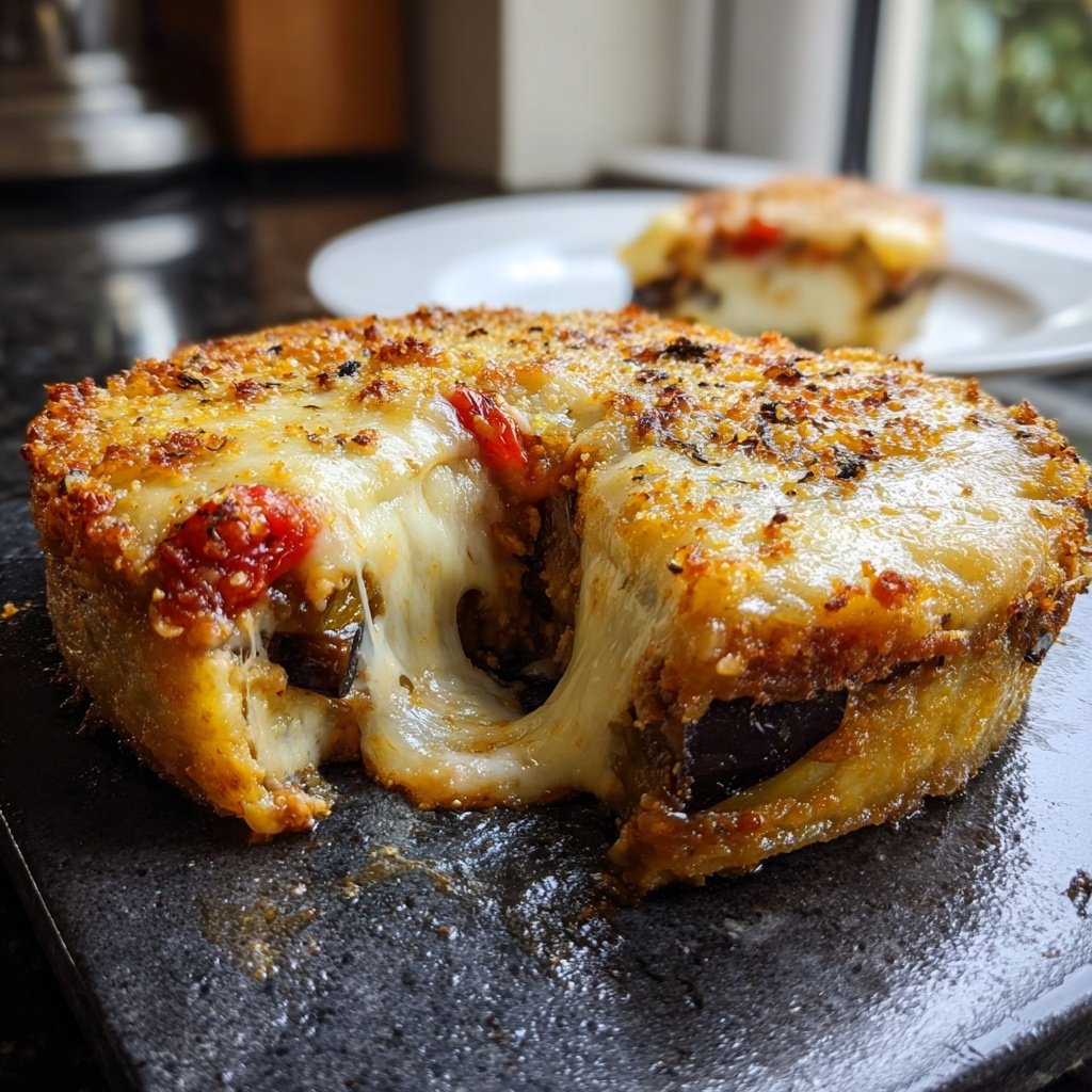 Vegetarische Moussaka mit Auberginen