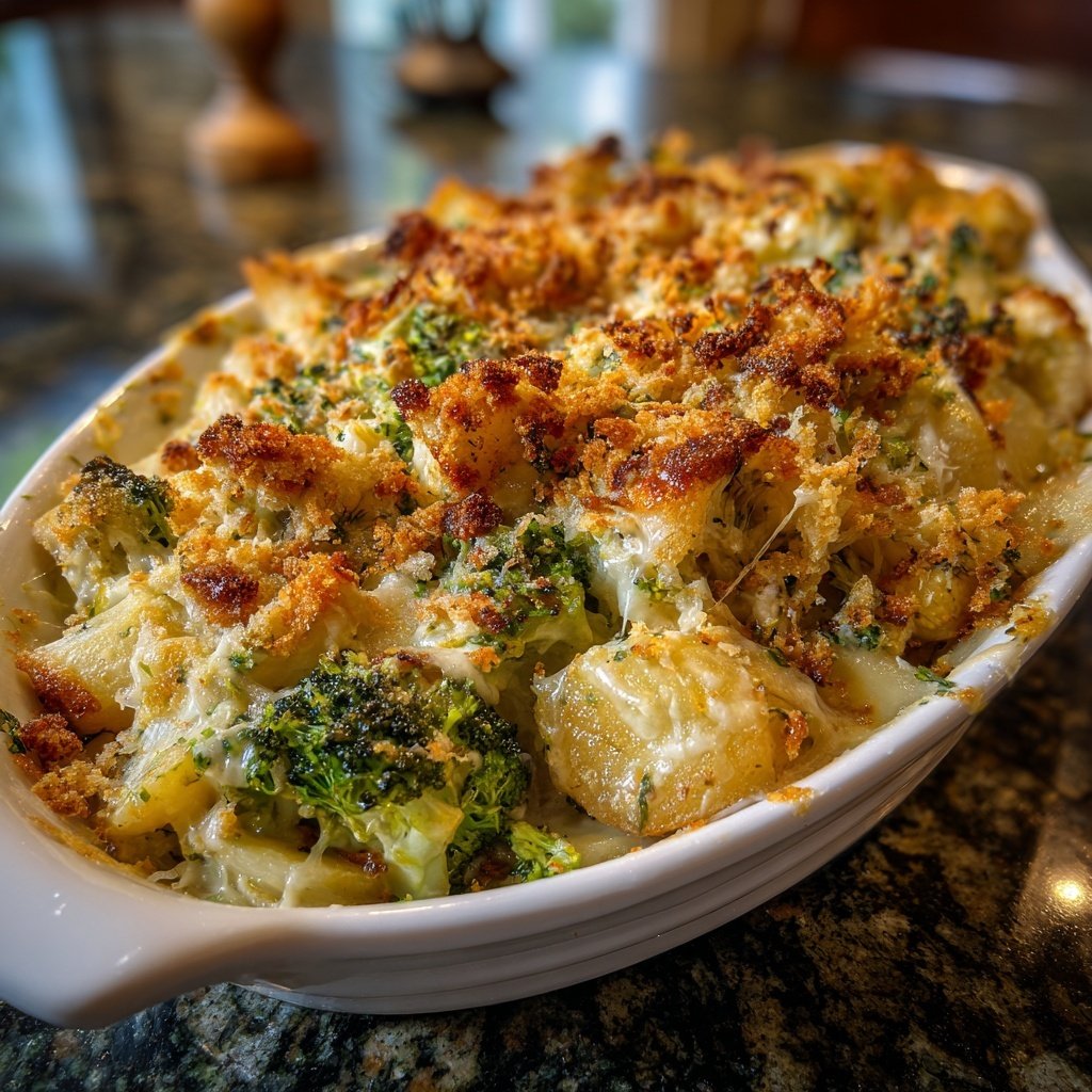 Brokkoli Auflauf Mit Kartoffeln
